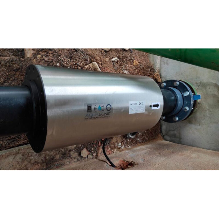 Equipo de descalcificación industrial de agua Aquasonic Quinta